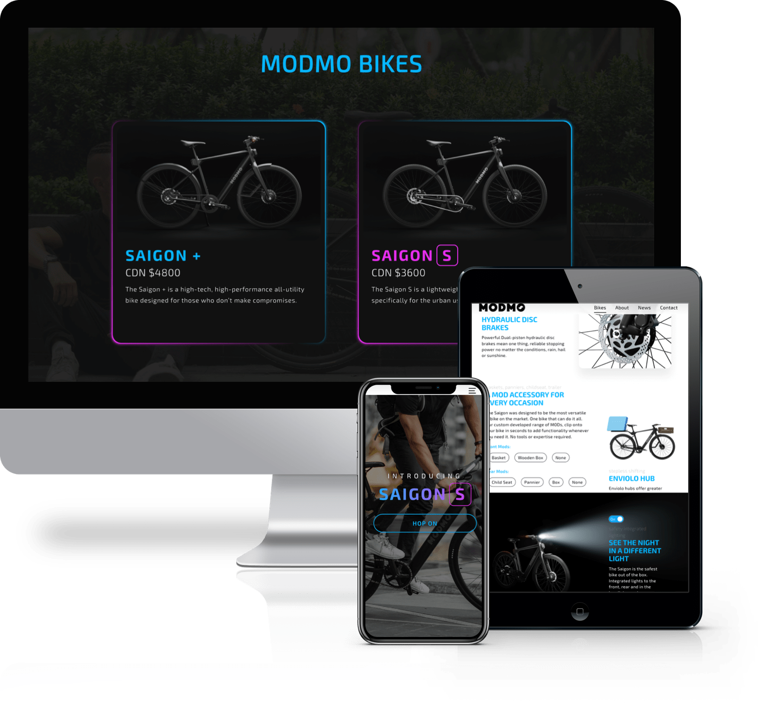 Modmo E-Bikes logo